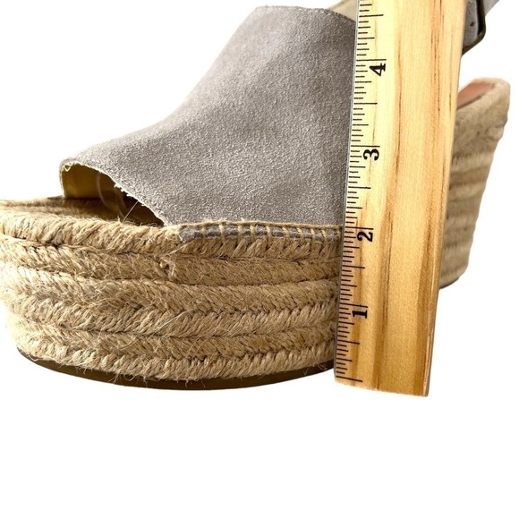 SOLUDOS Sevilla Espadrille Slingback Platform Sandal in Stone Size 10 - Picture 13 of 16